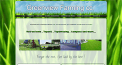 Desktop Screenshot of greenviewfarming.co.za